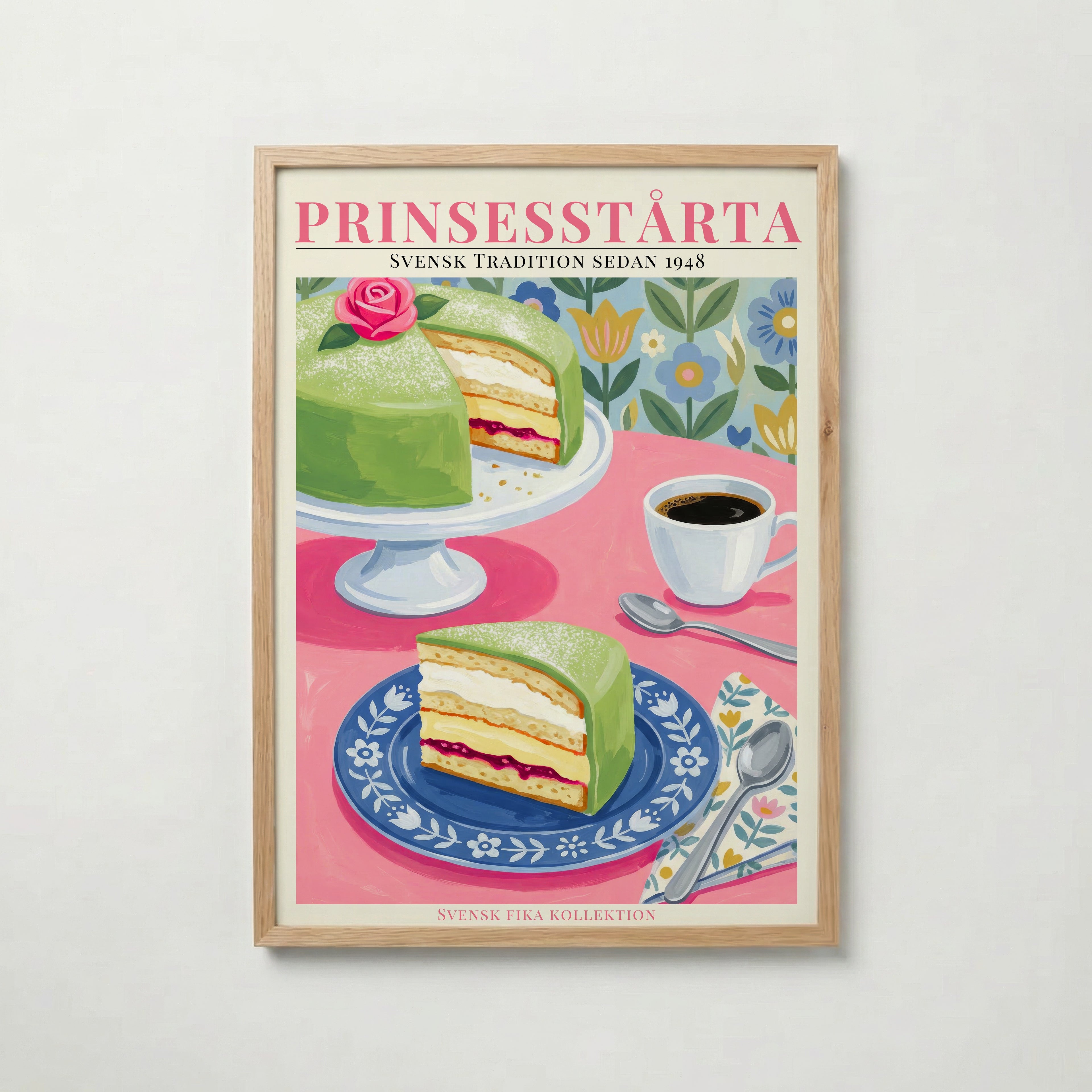 Prinsesstårta Poster