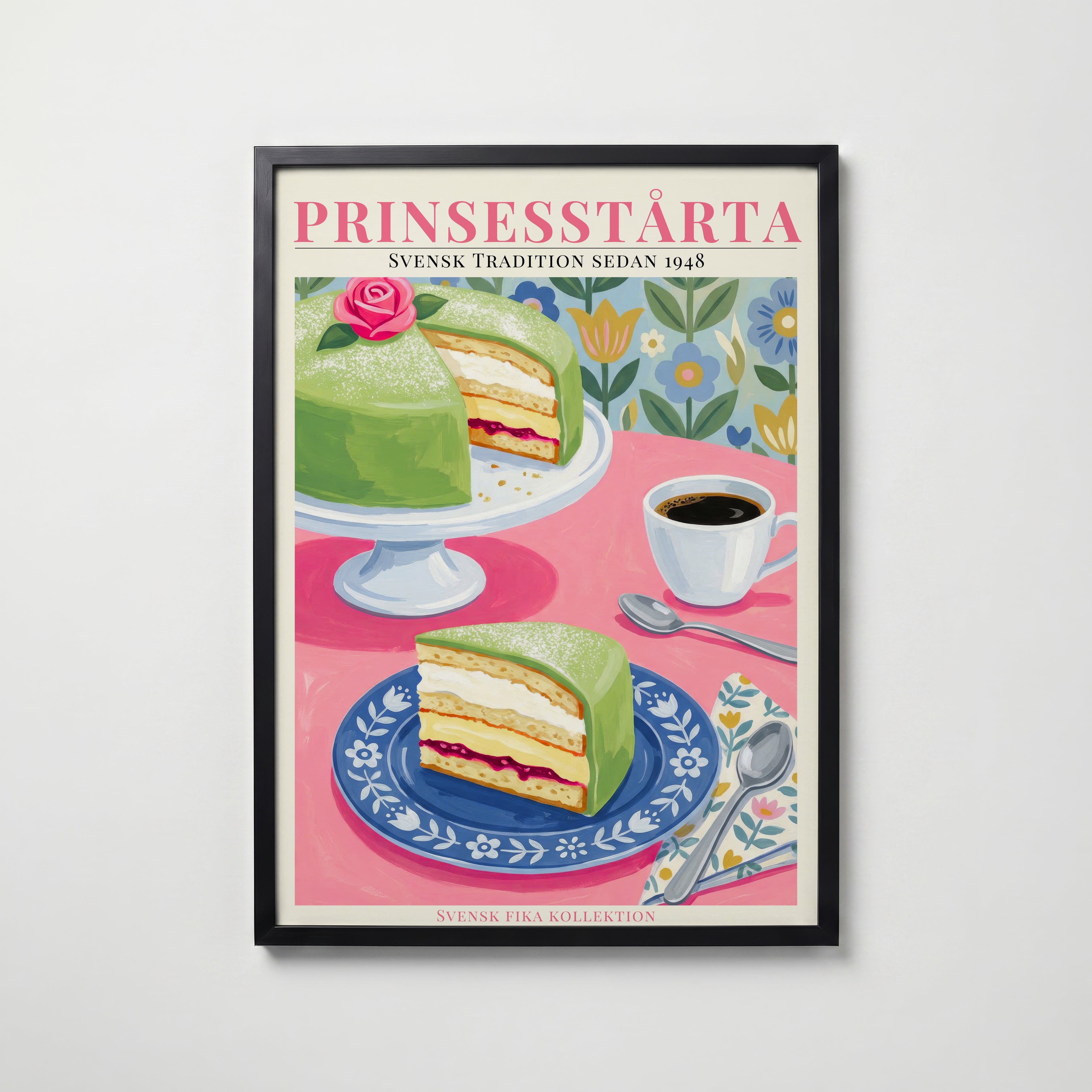 Prinsesstårta Poster