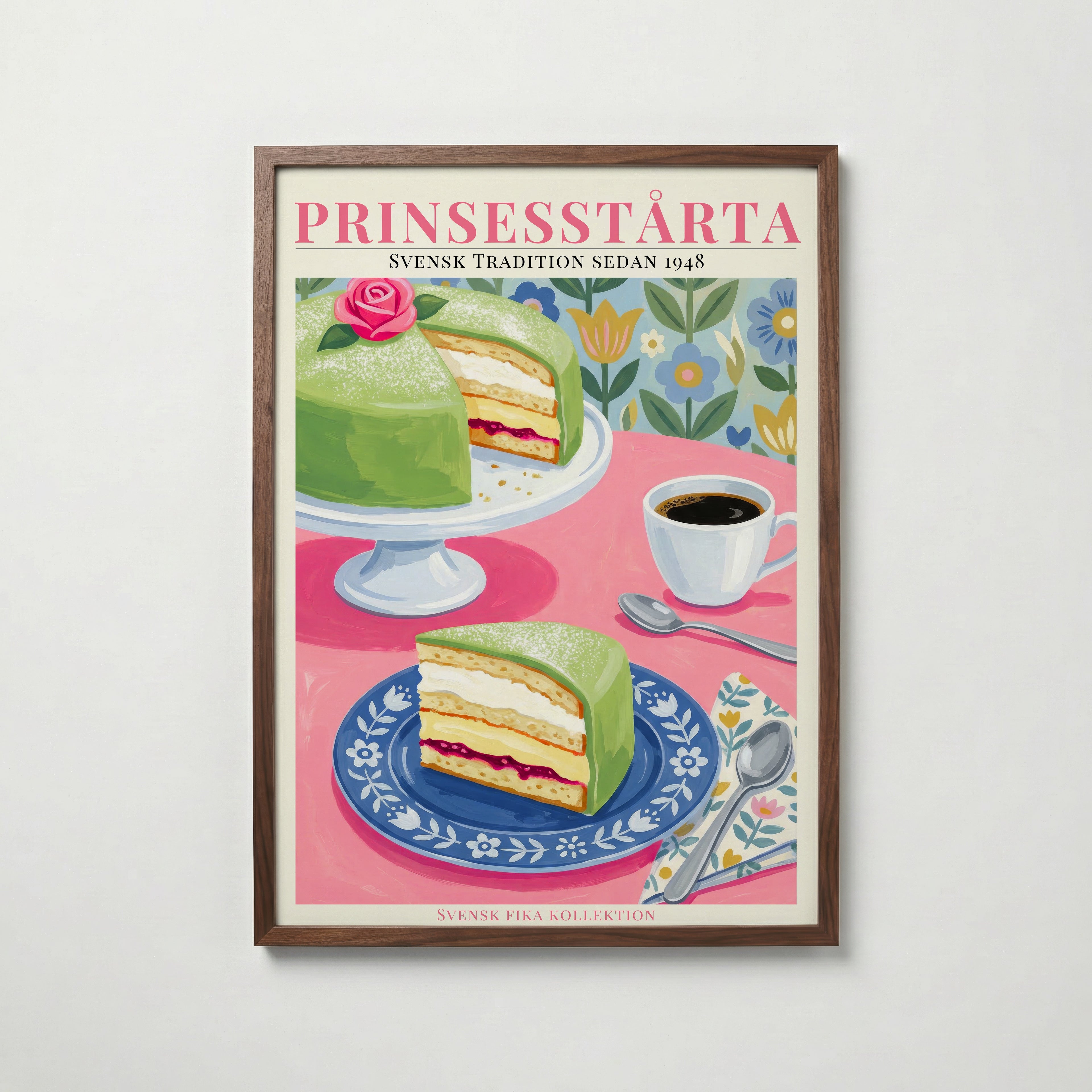 Prinsesstårta Poster