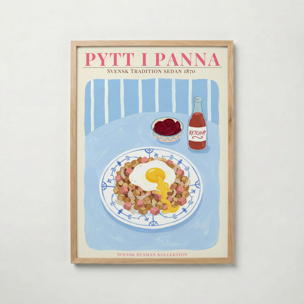 Pytt i Panna Poster affisch – köp poster online – Bozetto väggdekoration