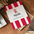 Scandinavian Mjölk Red Label Poster