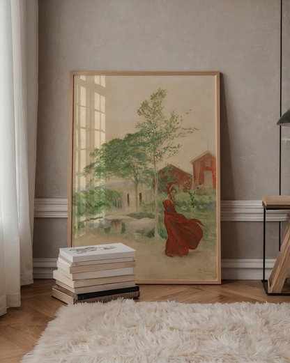 Carl Larsson Stina 1895 Poster
