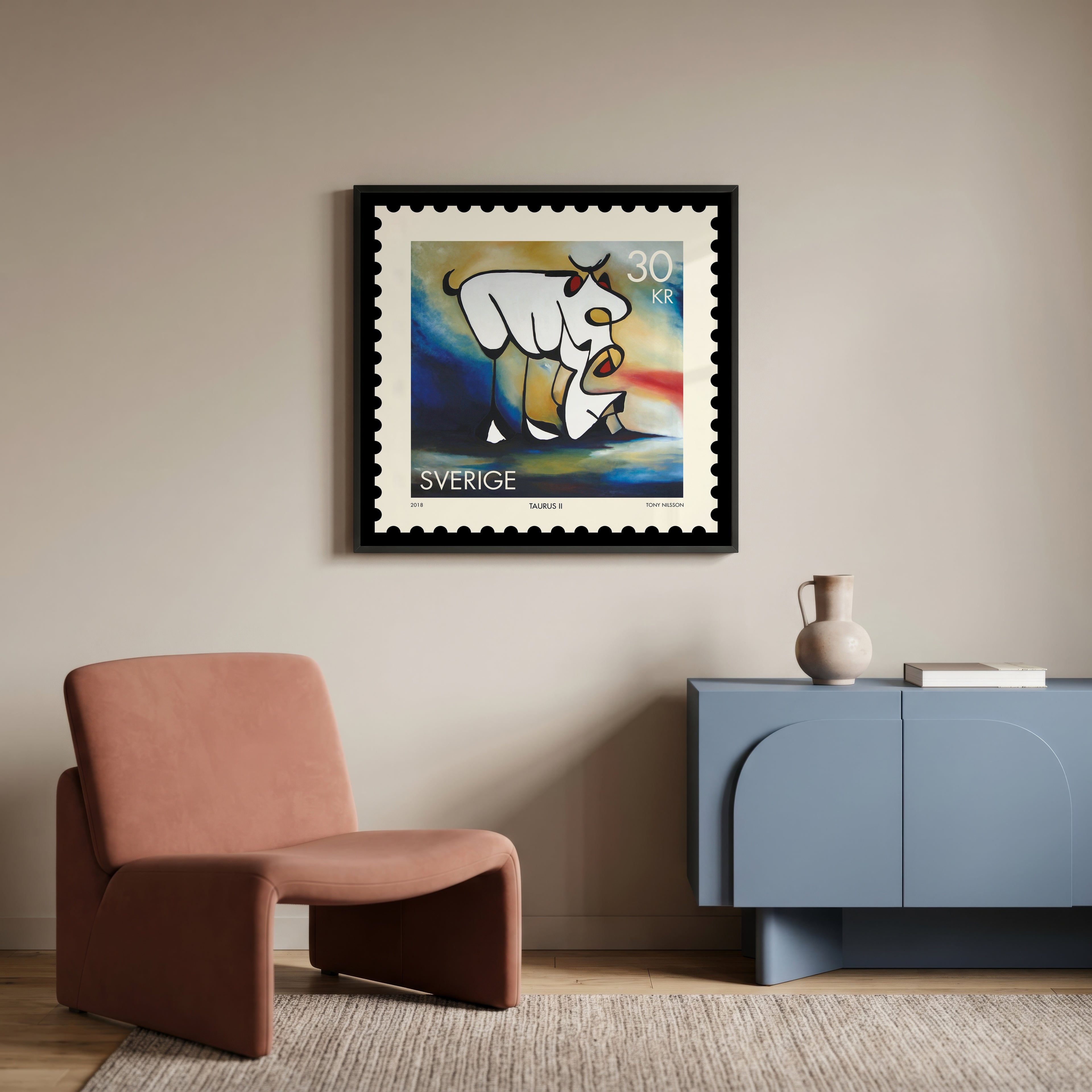 Taurus II – Tony Nilsson – poster väggdekoration inredning – Affischer hos Bozetto
