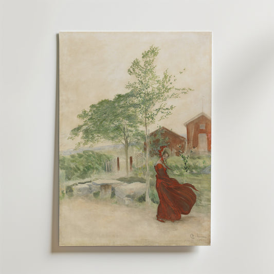 Carl Larsson Stina 1895 Poster