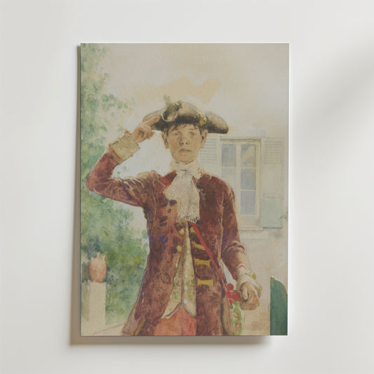 Carl Larsson Stina Bergöö 1884 Poster