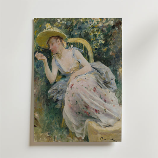 Carl Larsson Study for Rokoko Poster