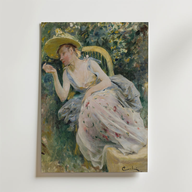 Carl Larsson Study for Rokoko Poster