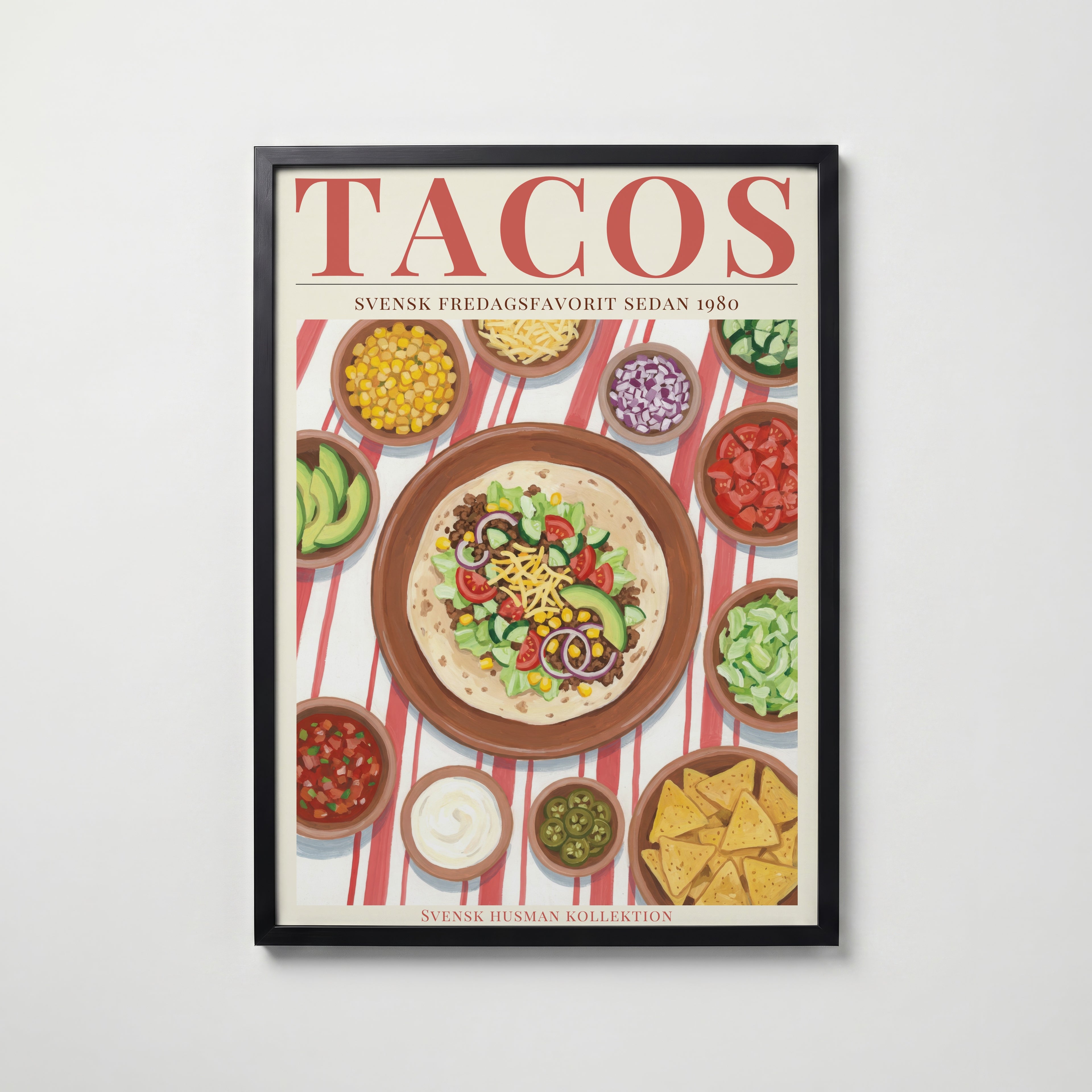 Tacos Fredag Poster