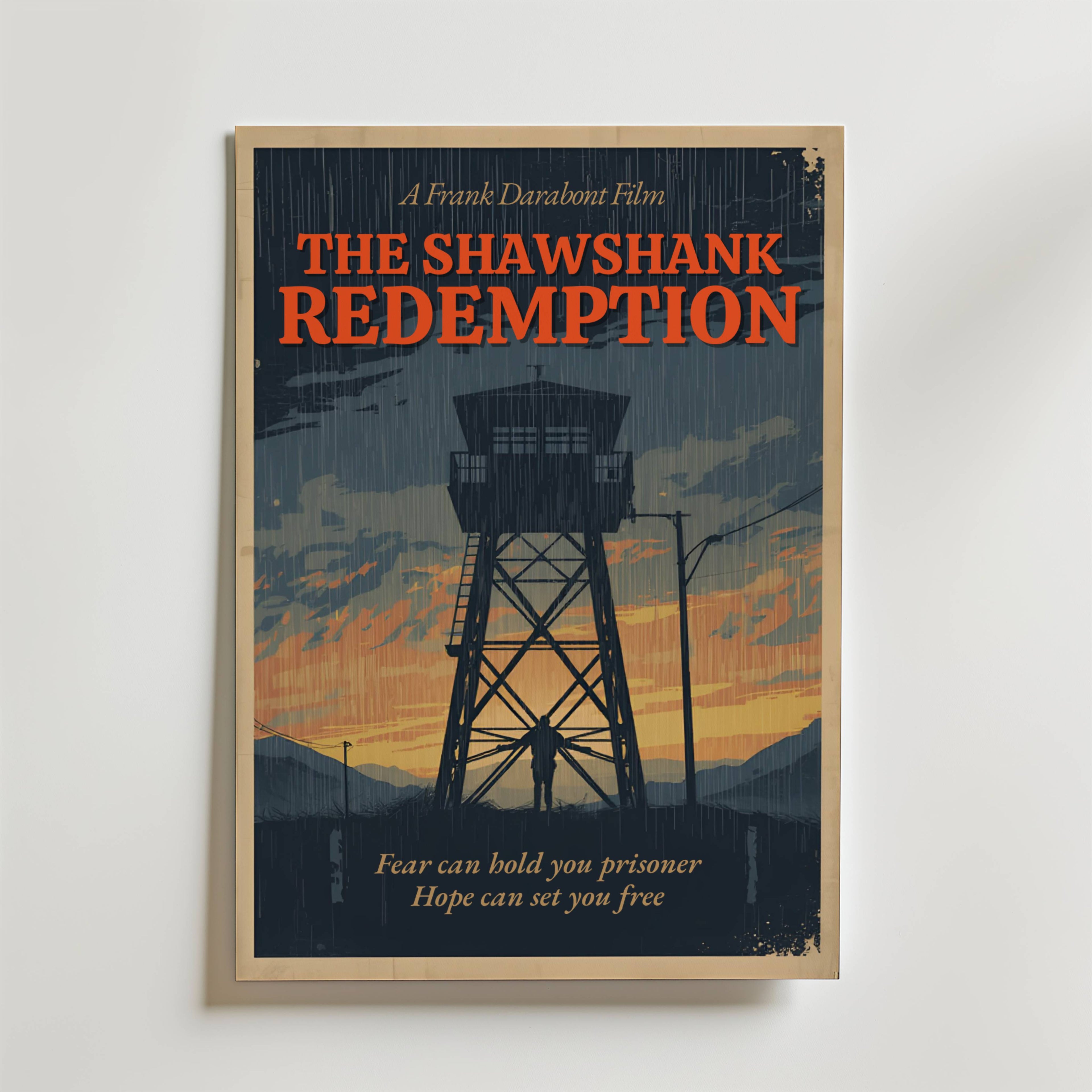 The Shawshank Redemption Poster affisch – poster till väggdekoration – köp online hos Bozetto