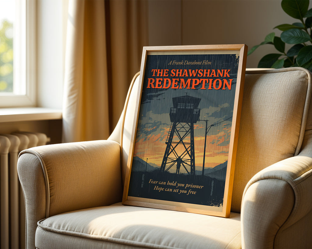 The Shawshank Redemption Poster affisch – köp poster online – Bozetto väggdekoration