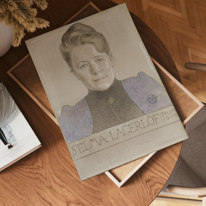 Carl Larsson The Author Selma Lagerlöf Poster