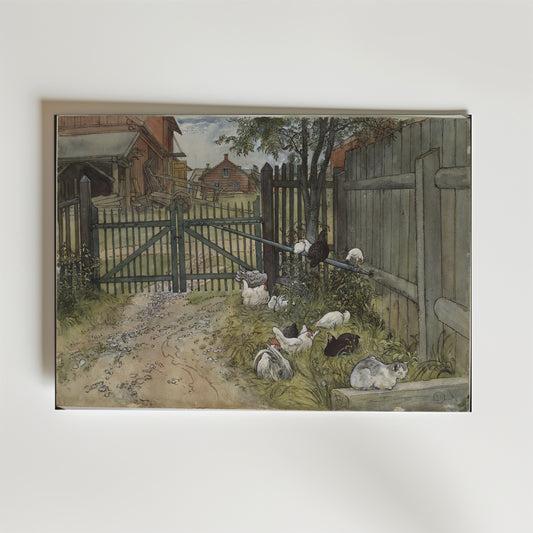Carl Larsson The Bridge Poster