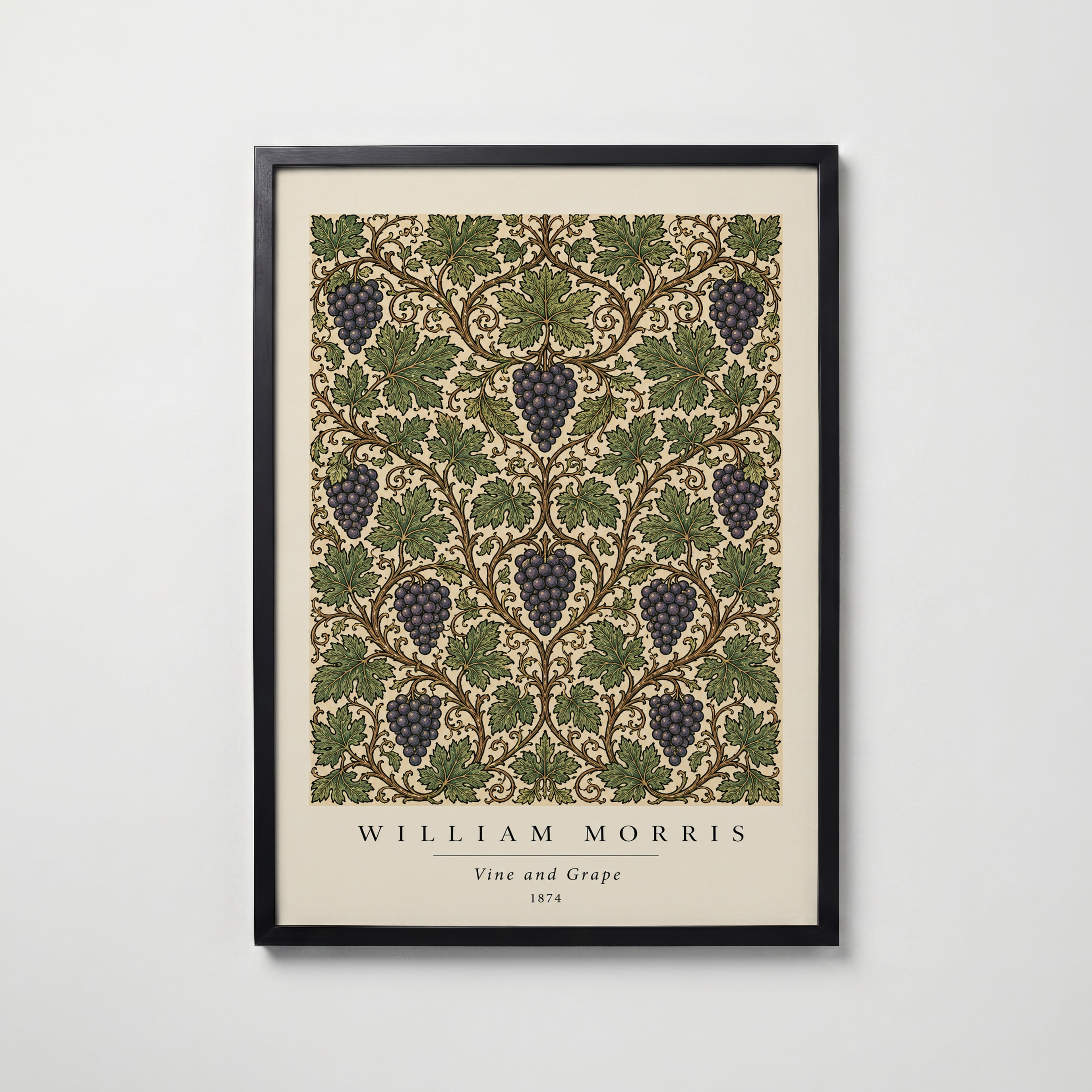 Vine and Grape William Morris Poster