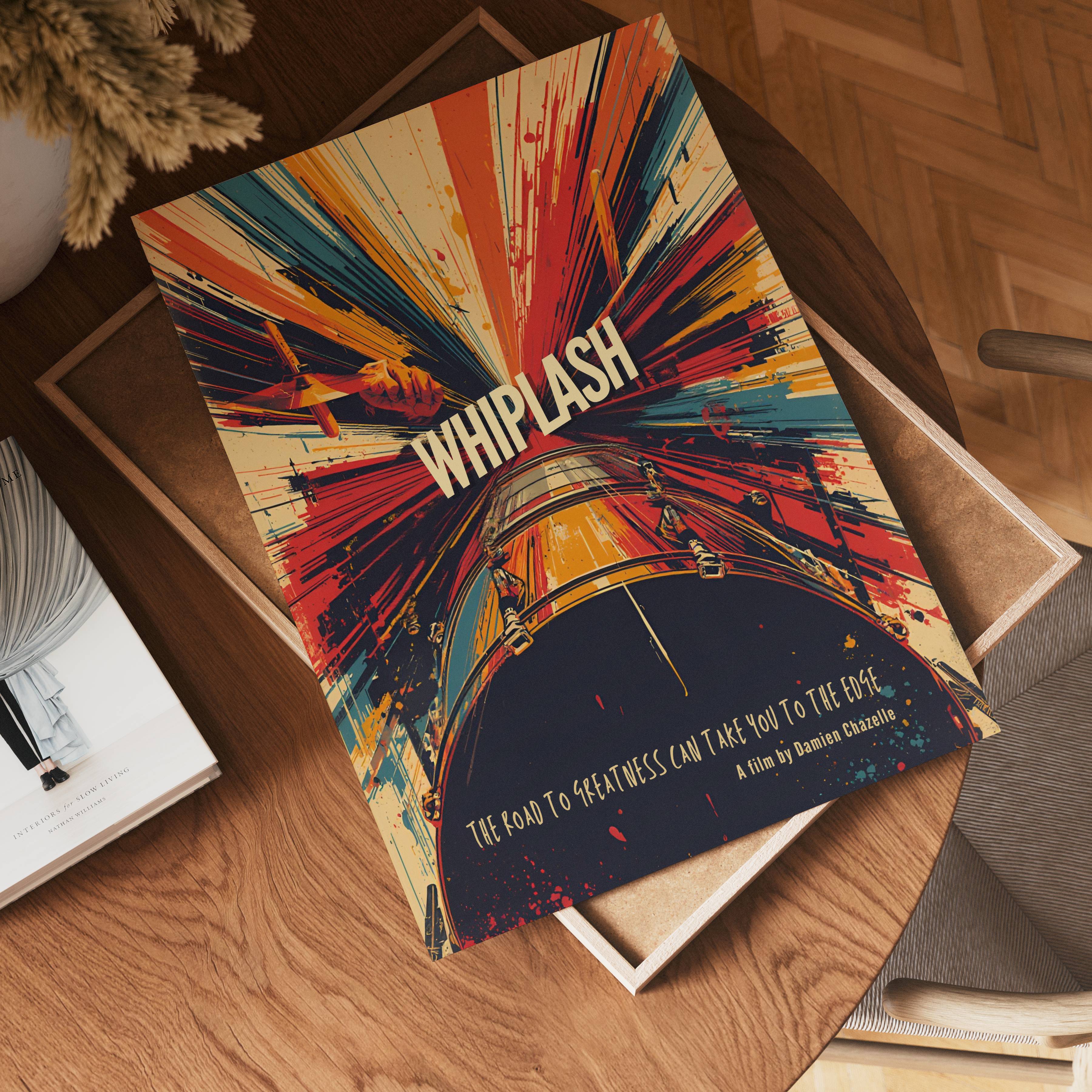 Whiplash Poster affisch – poster till väggdekoration – köp online hos Bozetto