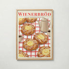 Wienerbröd Poster poster – väggdekoration för hemmet – köp hos Bozetto