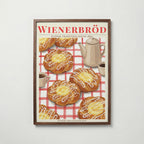 Wienerbröd Poster affisch – köp poster online – Bozetto väggdekoration