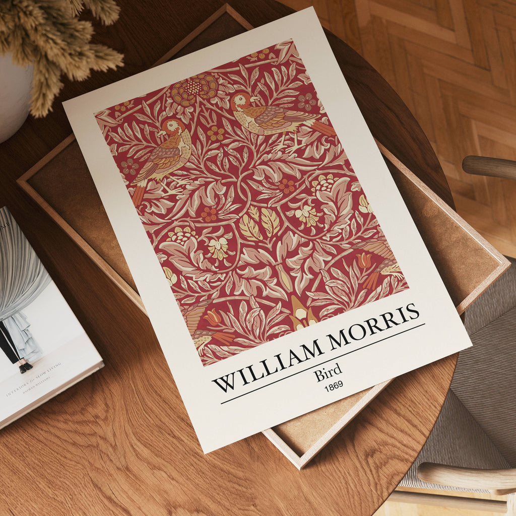 William Morris Bird Poster