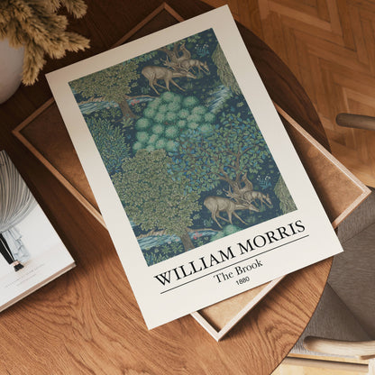 William Morris The Brook Poster