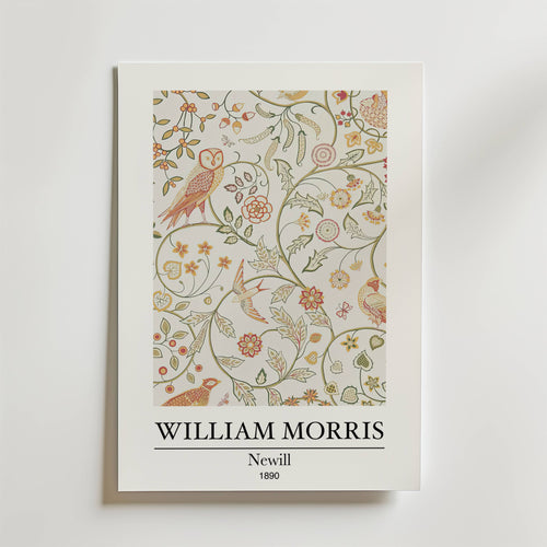 William Morris Newill – stilfullt konsttryck från Bozetto, tryckt på matt finpapper
