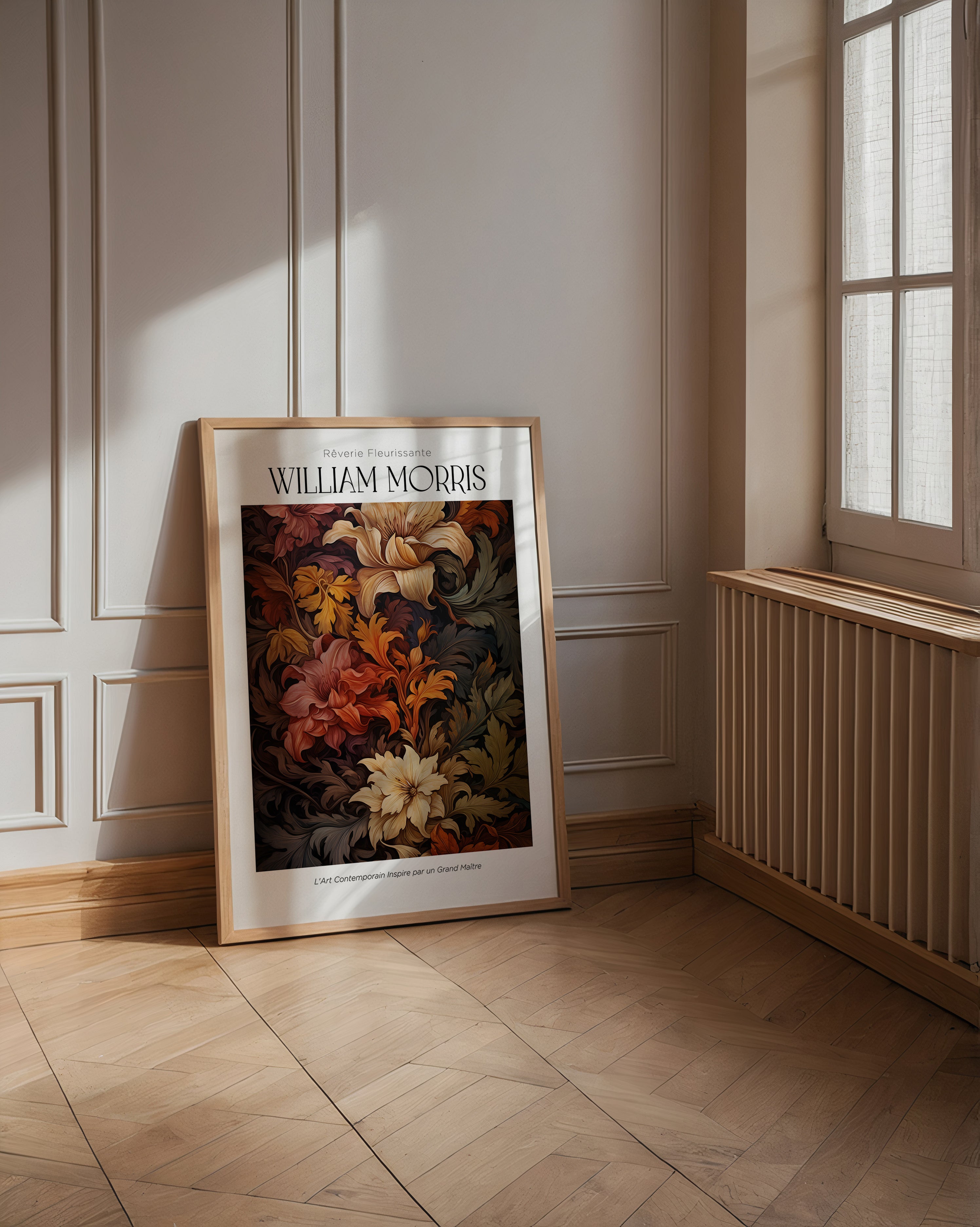 William Morris Autumn Flourish Poster – poster på vägg inredning