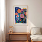 Yayoi Kusama Floral Infinity Poster