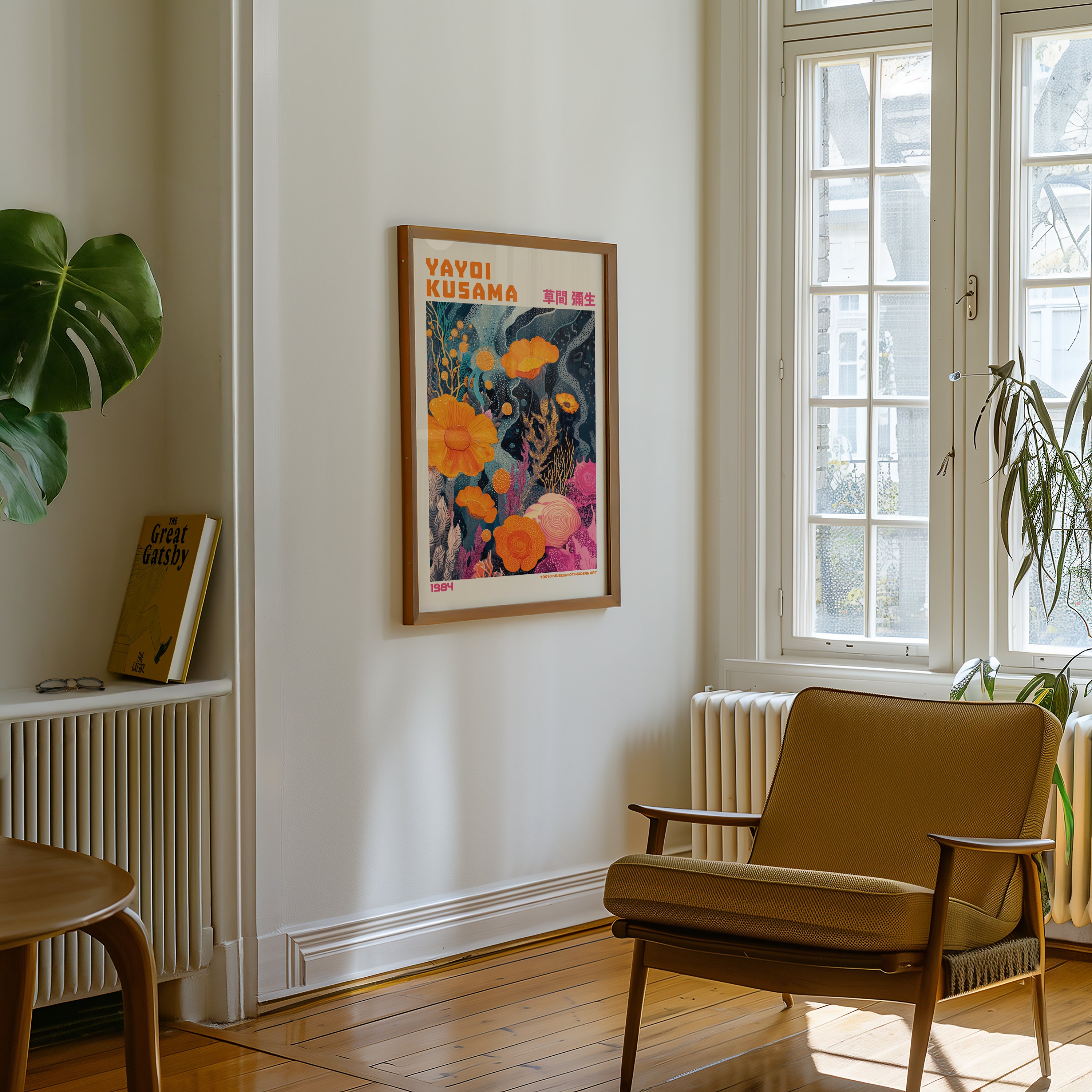 Yayoi Kusama Golden Night Garden Poster