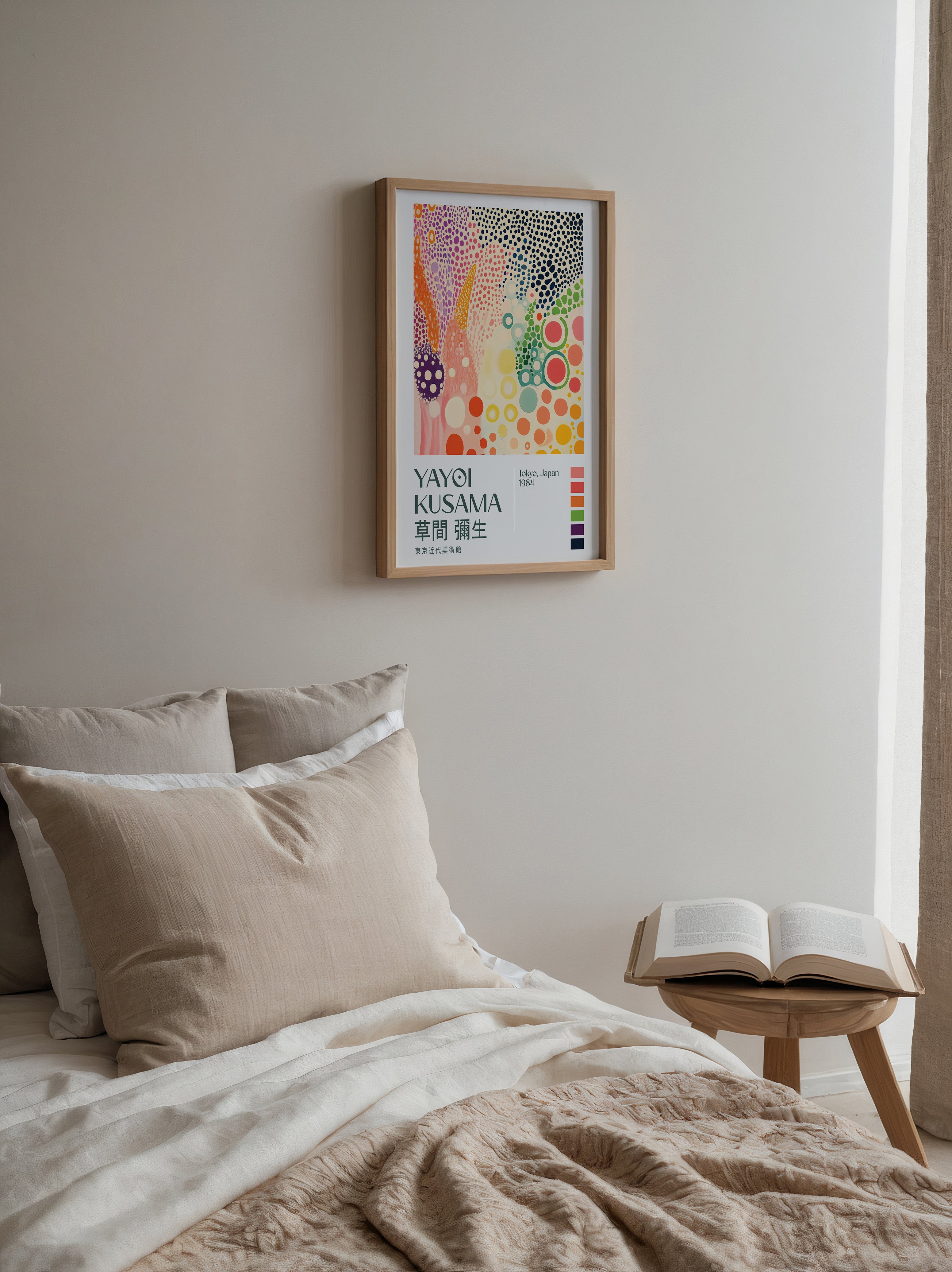 Yayoi Kusama Kaleidoscope Garden Poster