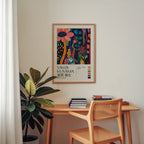 Yayoi Kusama Midnight Bloom Forest Poster