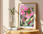 Yayoi Kusama Pink Garden Poster