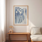 Yayoi Kusama Silent Blue Orbs Poster