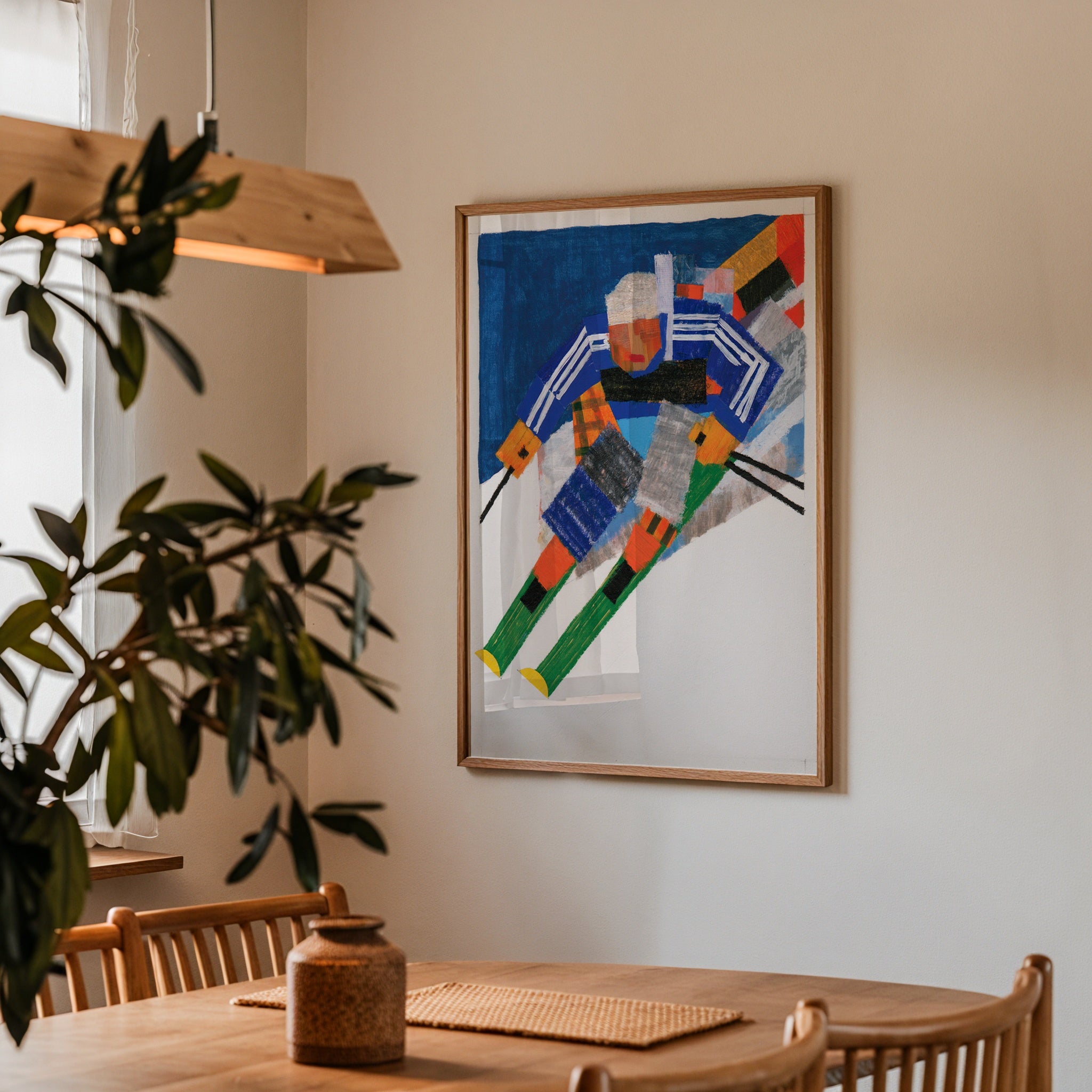 Alpine Descent Poster – i rum 3
