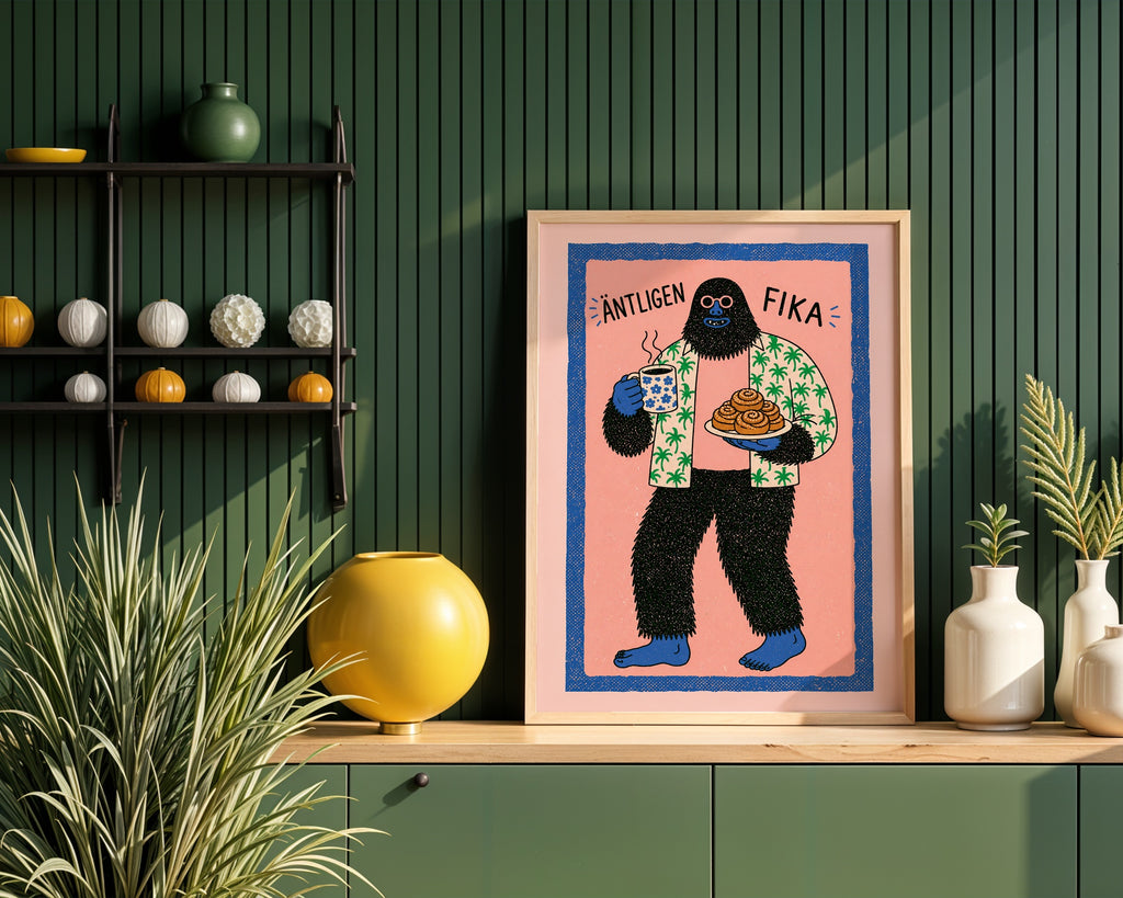Äntligen Fika Poster – i rum 2