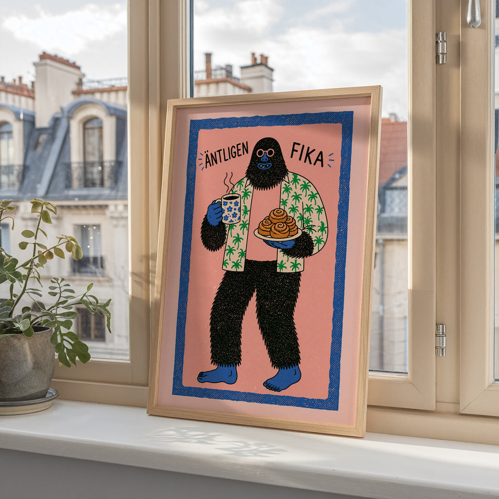 Äntligen Fika Poster – i rum 3