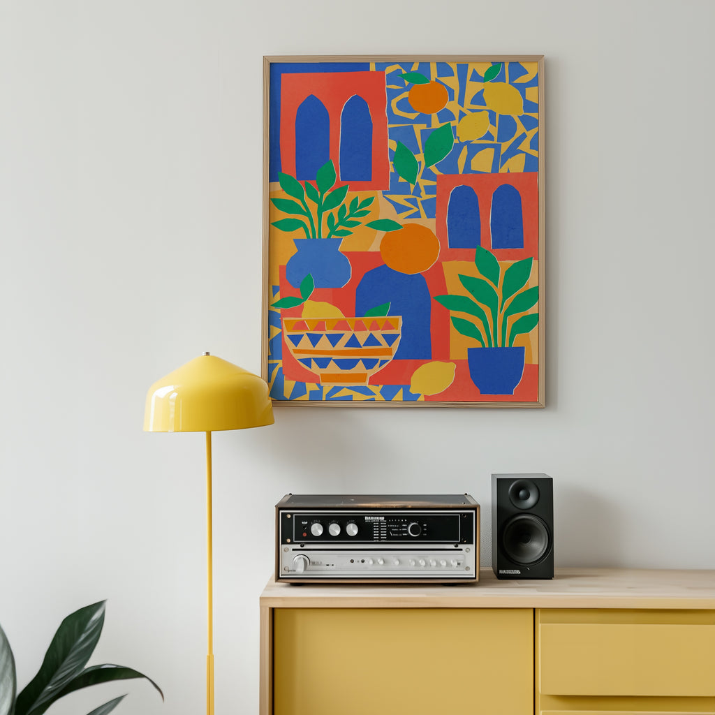 Arched Still Life Poster – i rum 1
