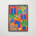 Arched Still Life Poster – valnötsram