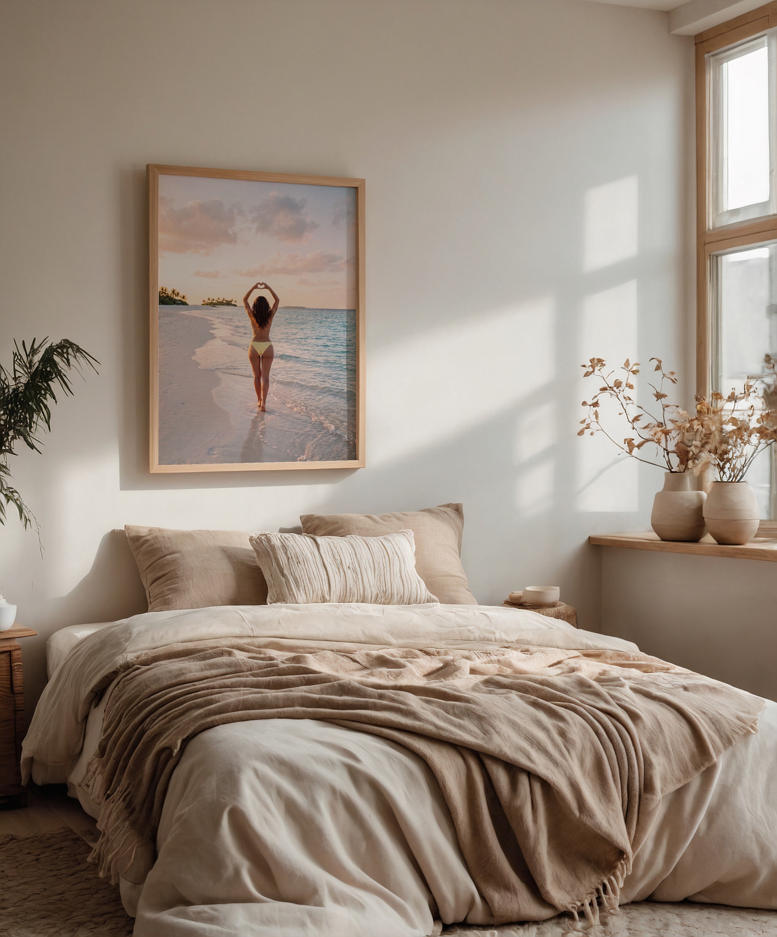 Beach Heart Poster – i rum 5