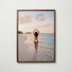 Beach Heart Poster – valnötsram