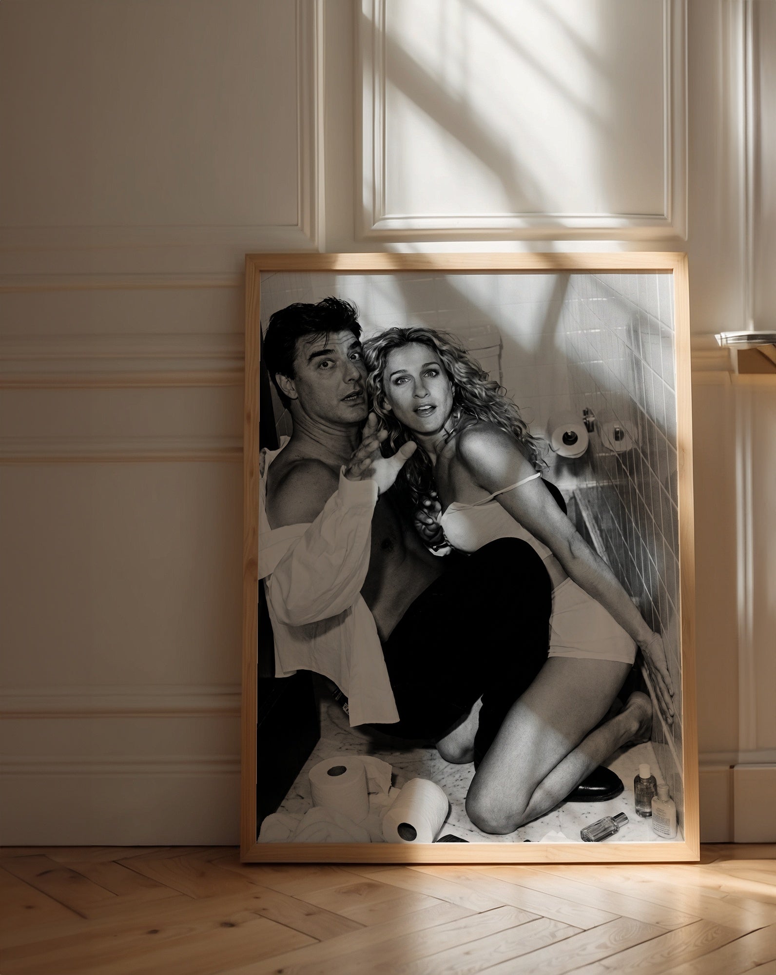 Bathroom Chaos Poster