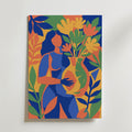 Bloom Figure Poster – canvas utan passepartout