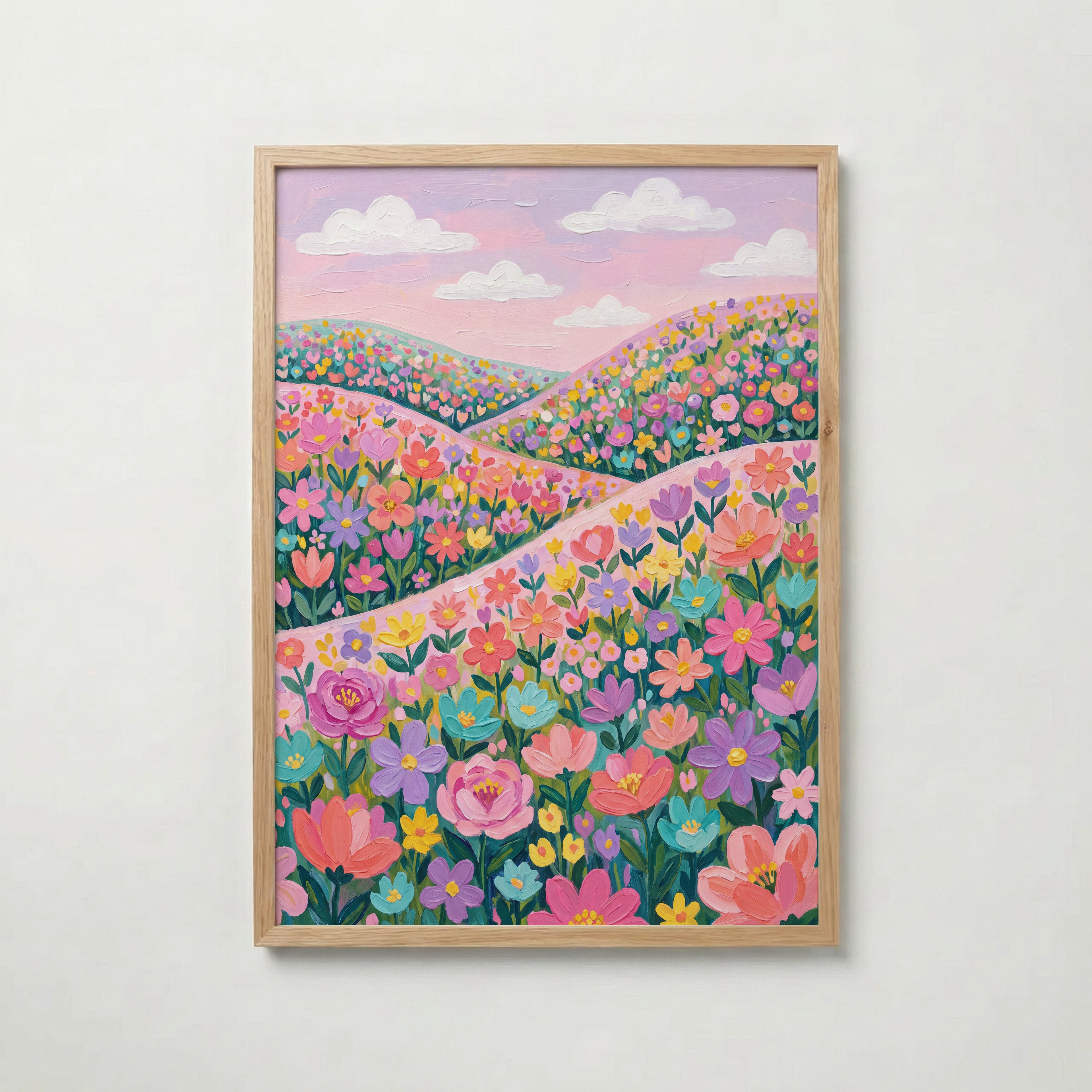 Blooming Hills Poster – ekram