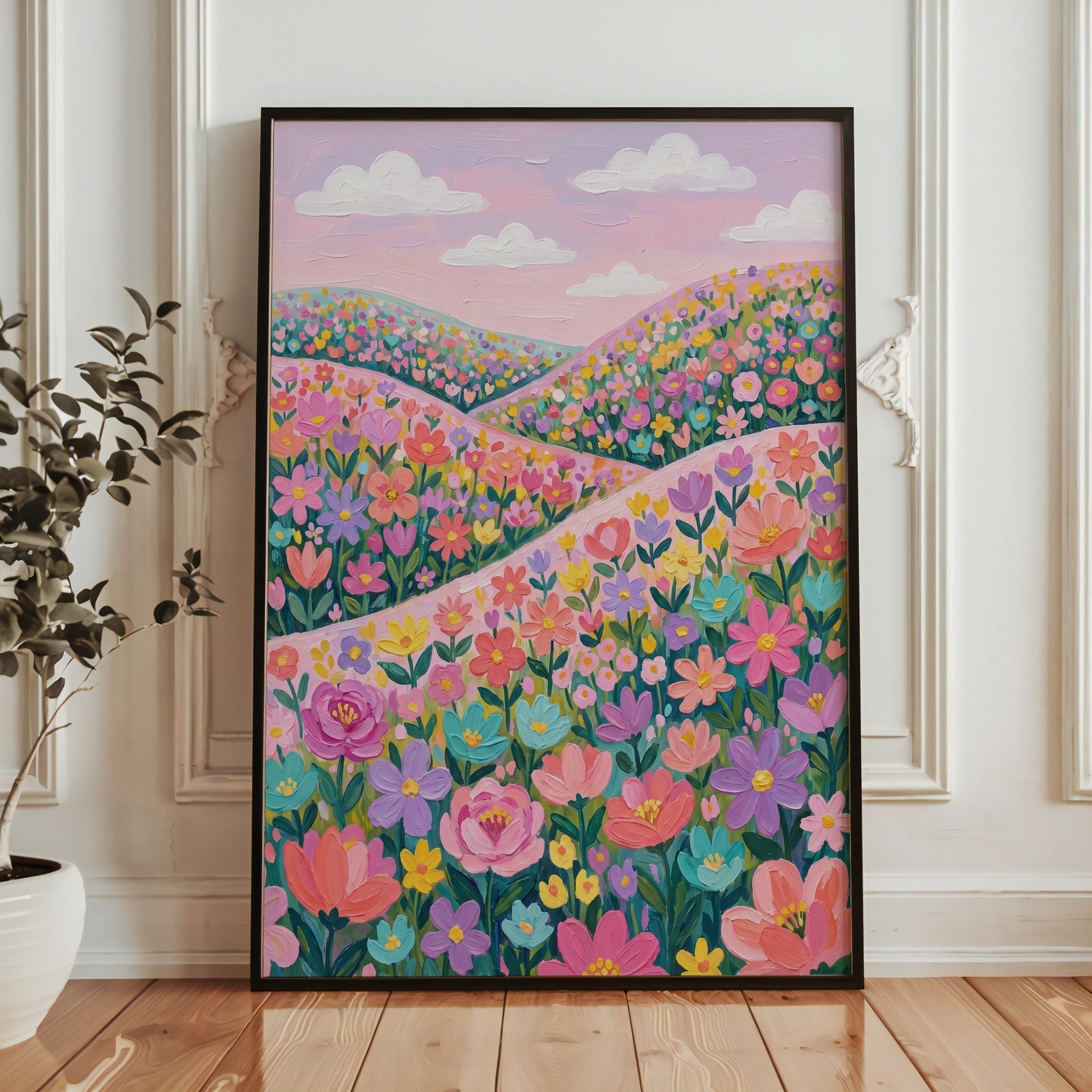Blooming Hills Poster – i rum 4