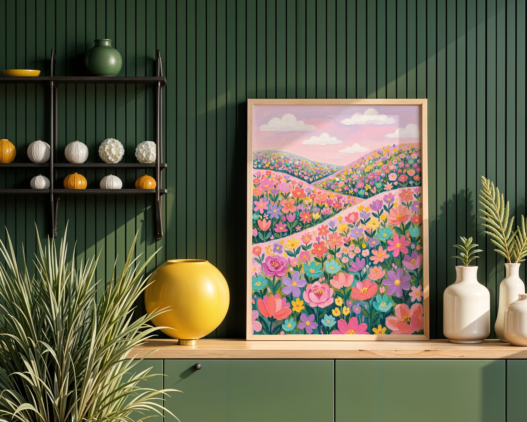 Blooming Hills Poster – i rum 5