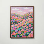 Blooming Hills Poster – valnötsram