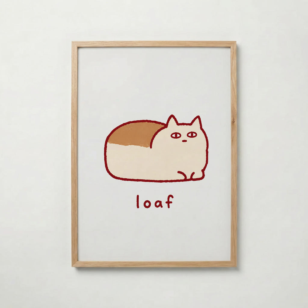 Cat Loaf Poster – ekram