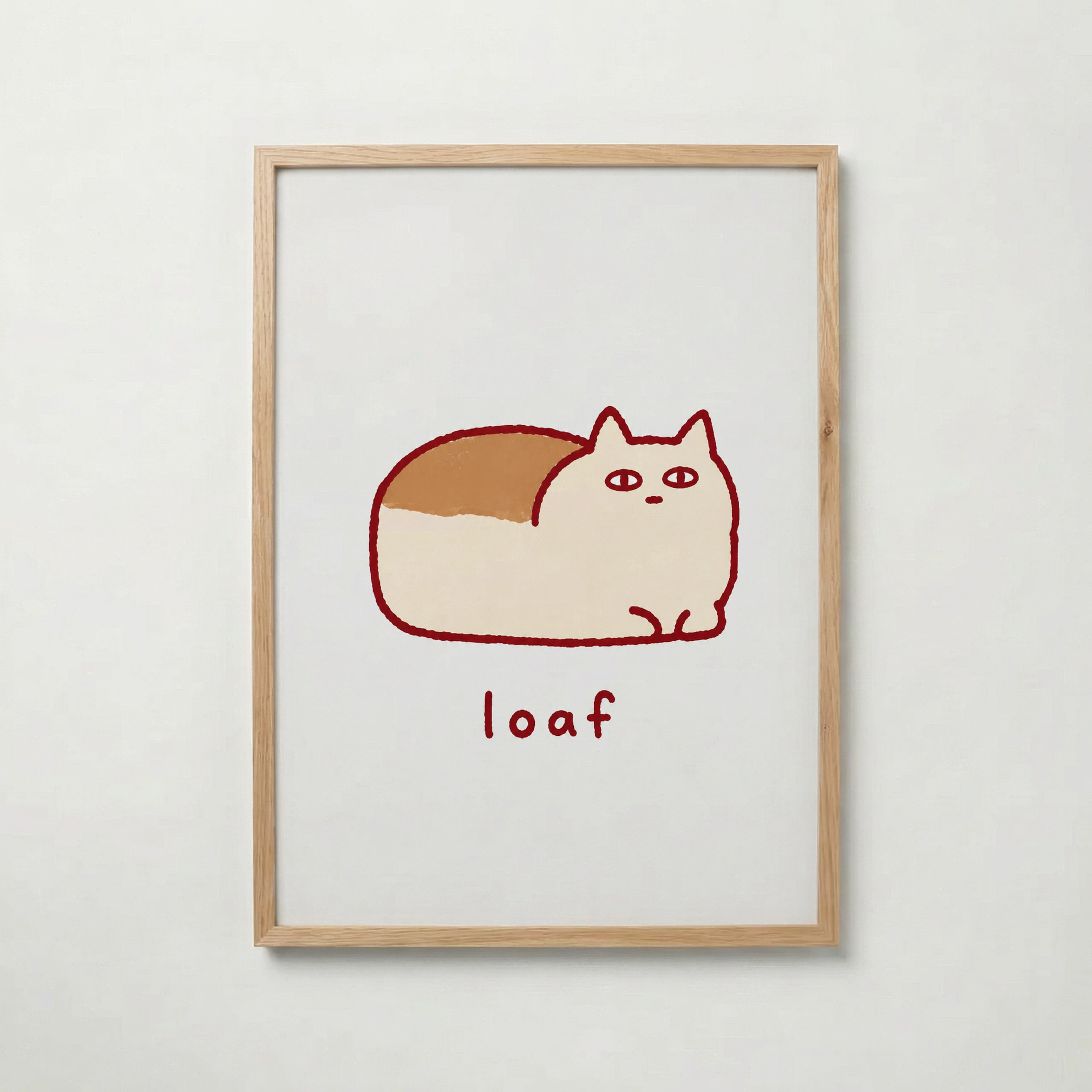 Cat Loaf Poster – ekram