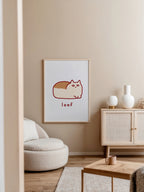 Cat Loaf Poster – i rum 1
