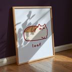 Cat Loaf Poster – i rum 2