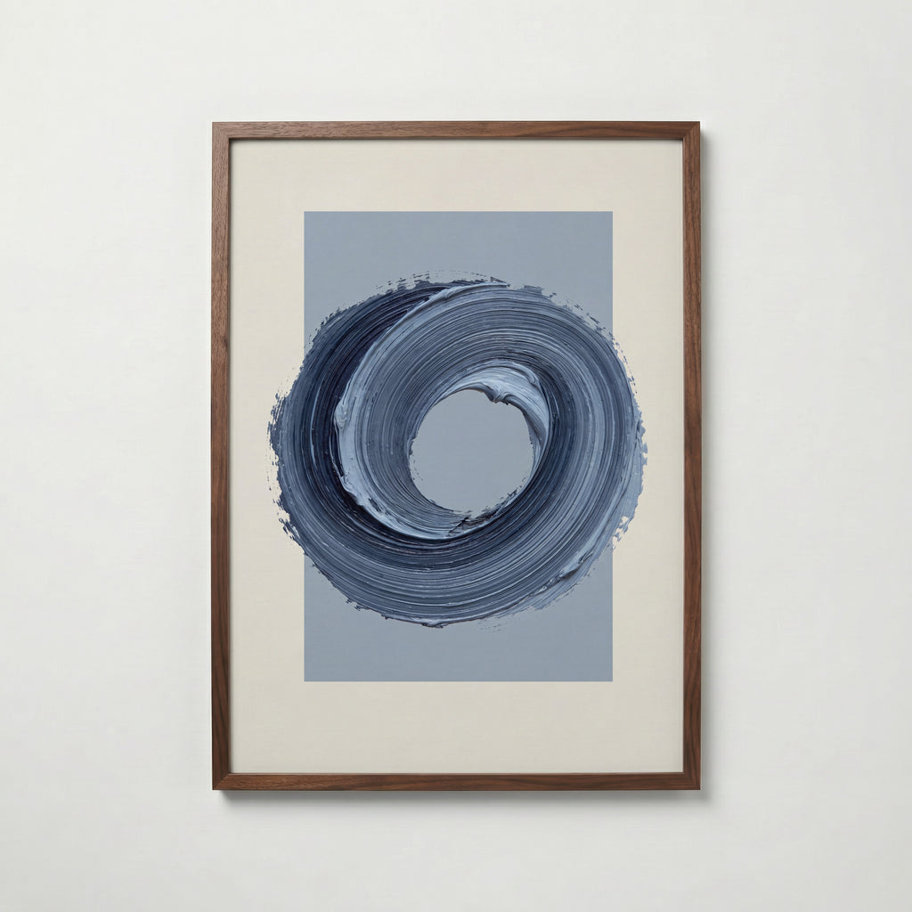 Cerulean Loop Poster – valnötsram