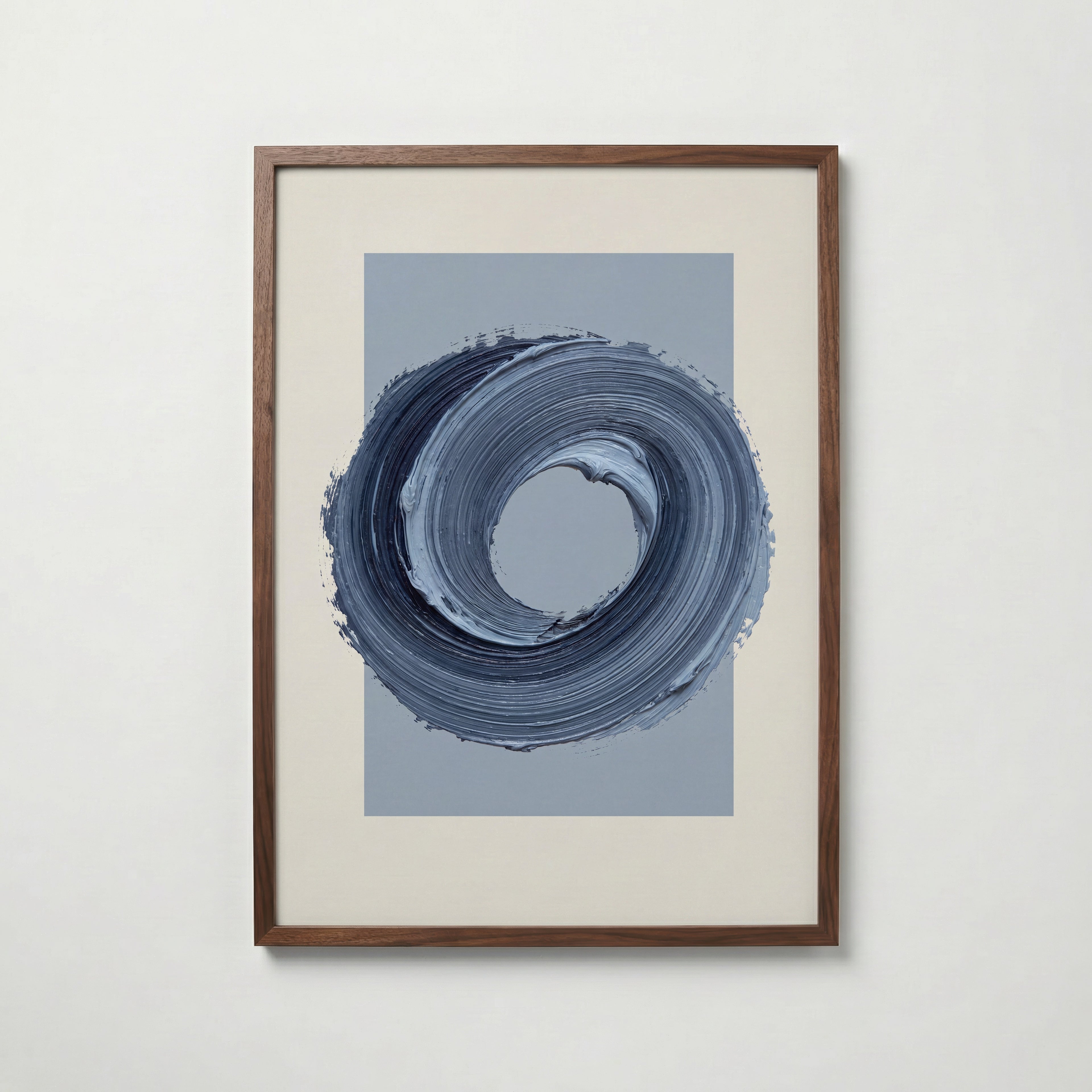 Cerulean Loop Poster – valnötsram