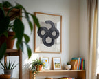 Charcoal Infinity Poster – i rum 5